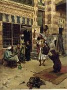 Arab or Arabic people and life. Orientalism oil paintings564